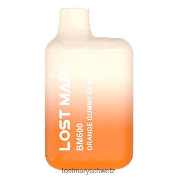 Lost Mary BM600 Einweg-Vaporizer 6H84D133 - LOST MARY new flavors - Orange Gummibärchen