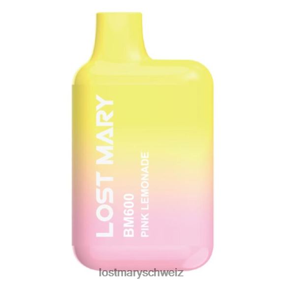 Lost Mary BM600 Einweg-Vaporizer 6H84D138 - LOST MARY kaufen Schweiz - pinke Limonade