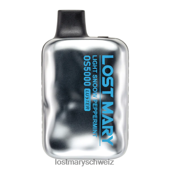 Lost Mary OS5000 Glanz 6H84D44 - LOST MARY vape bewertung - leichte Schneepfefferminze