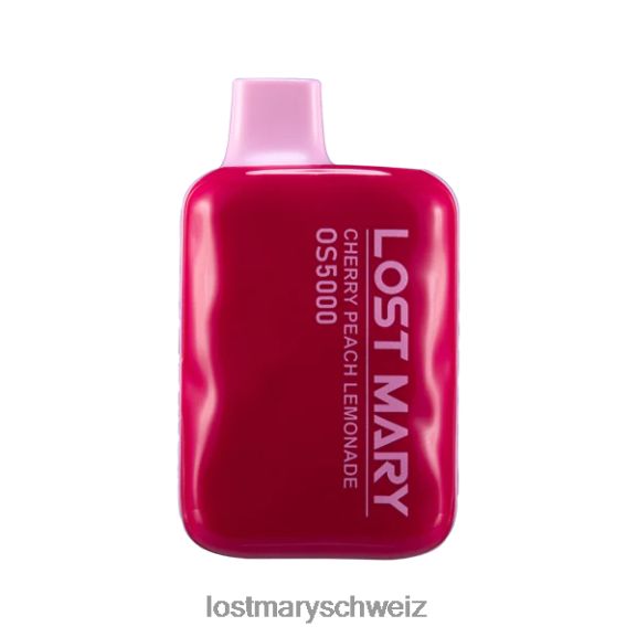 Verlorene Mary OS5000 6H84D24 - LOST MARY vape bewertung - Kirsch-Pfirsich-Limonade