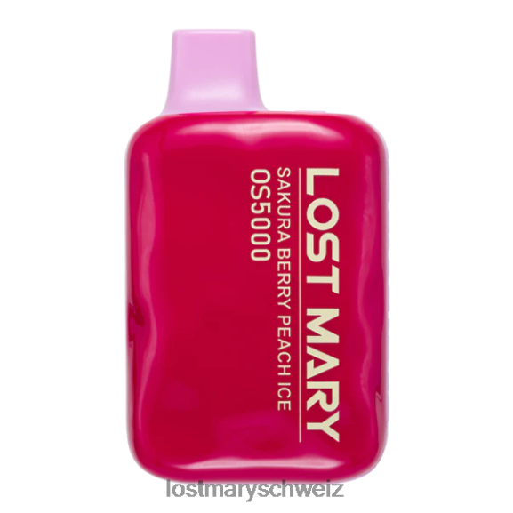 Verlorene Mary OS5000 6H84D61 - LOST MARY Schweiz - Sakura-Beeren-Pfirsich-Eis