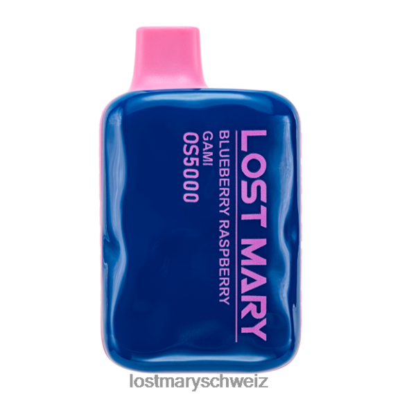 Verlorene Mary OS5000 6H84D89 - LOST MARY vape Schweiz - Blaubeer-Himbeer-Gami