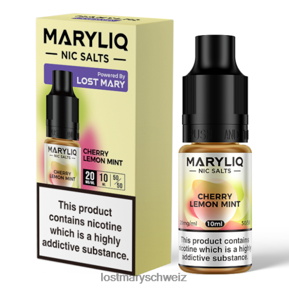 Lost Mary Maryliq Nic Salts – 10 ml 6H84D209 - LOST MARY vape Schweiz - Kirsche
