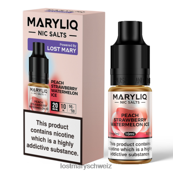 Lost Mary Maryliq Nic Salts – 10 ml 6H84D213 - LOST MARY new flavors - Pfirsich