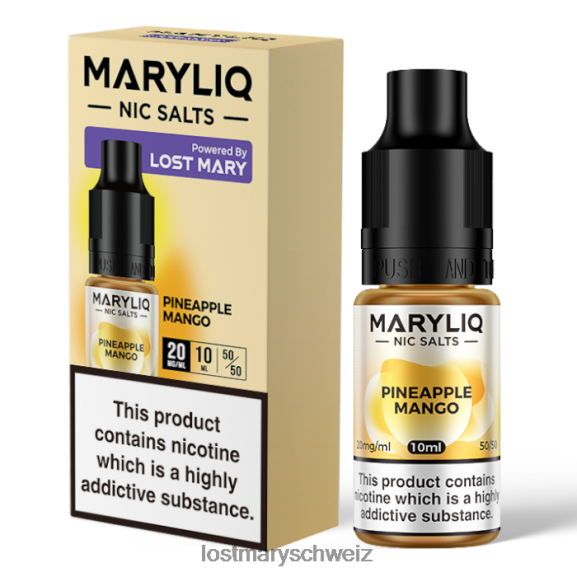 Lost Mary Maryliq Nic Salts – 10 ml 6H84D214 - LOST MARY vape bewertung - Ananas