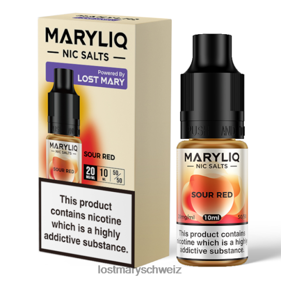 Lost Mary Maryliq Nic Salts – 10 ml 6H84D216 - LOST MARY kaufen - sauer