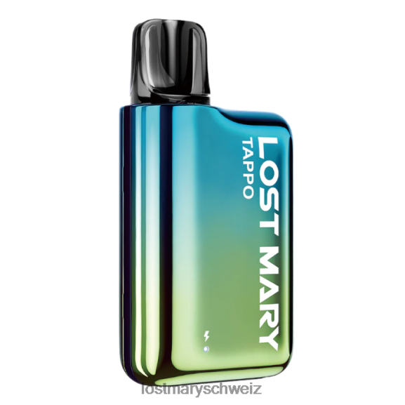 Lost Mary Tappo vorgefülltes Pod-Kit – vorgefülltes Pod 6H84D173 - LOST MARY new flavors - Blaugrün + Zitronenlimette