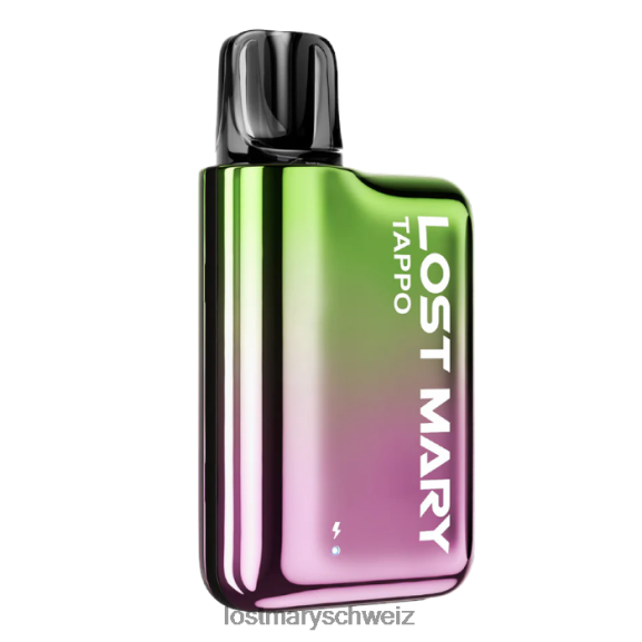 Lost Mary Tappo vorgefülltes Pod-Kit – vorgefülltes Pod 6H84D175 - LOST MARY flavours - grün rosa + Wassermelone